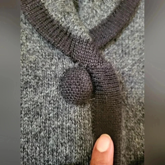 Peruvian Alpaca Collection Baby Alpaca Button Down Cardigan/Blazer Made In Peru - Picture 10 of 11